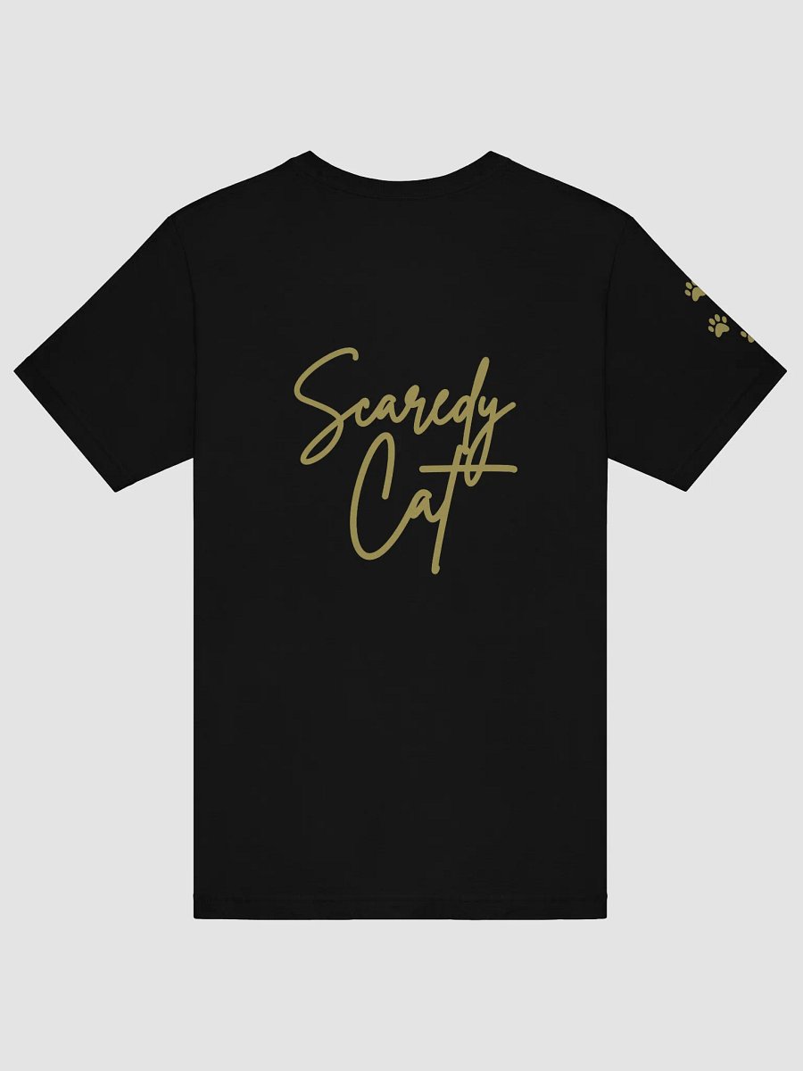 Scaredy Cat Cartoon Cat Tee product image (11)