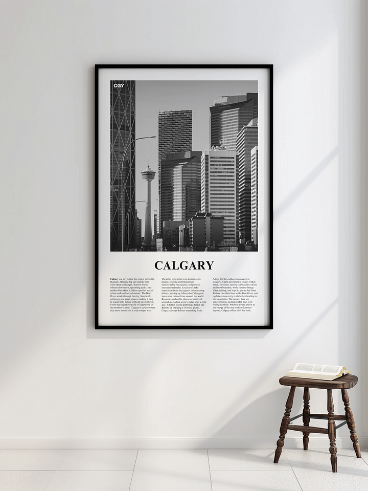 Calgary 03 Newspaper Poster product image (2)