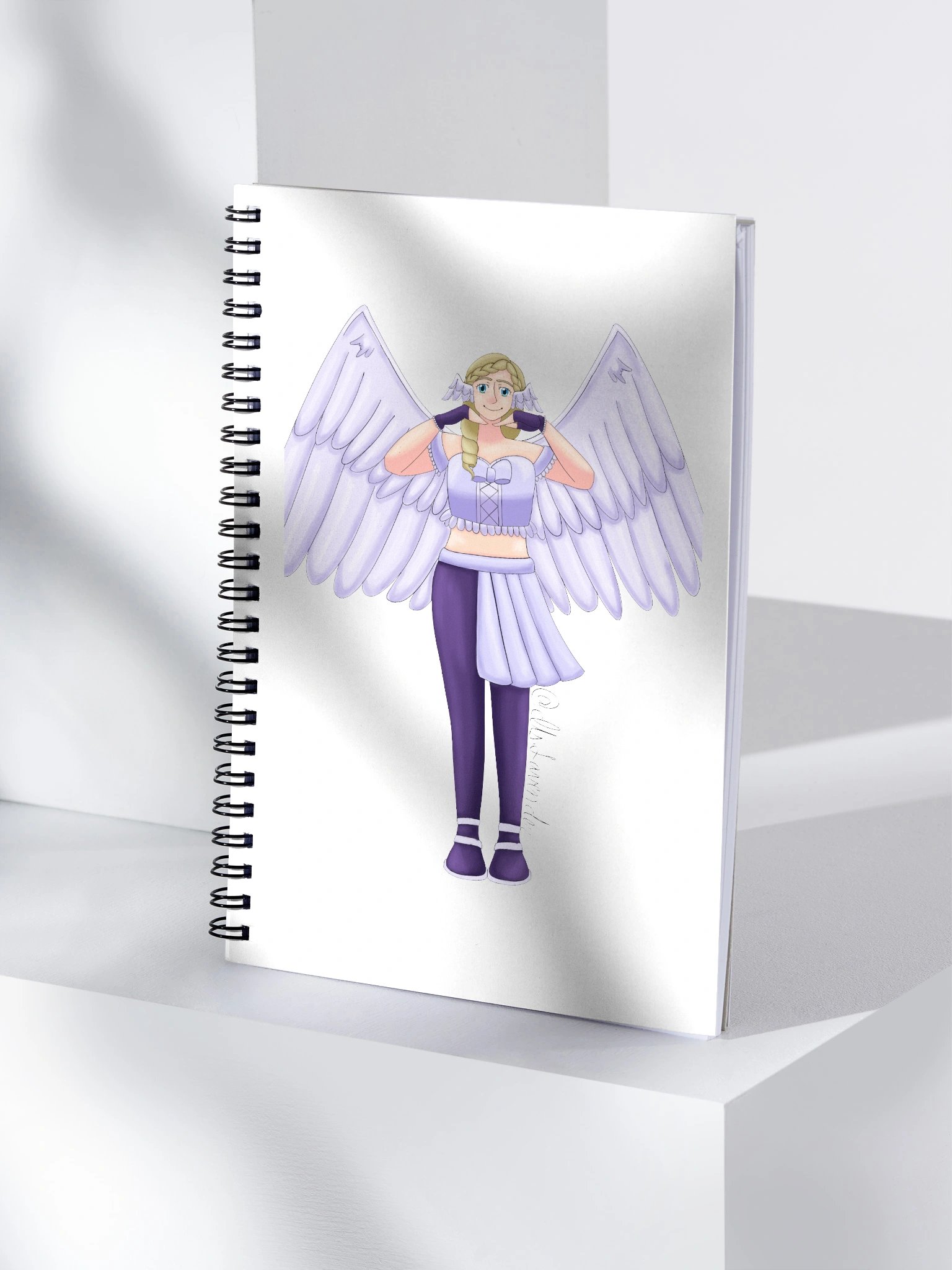 Avian Lavender Notebook product image (4)