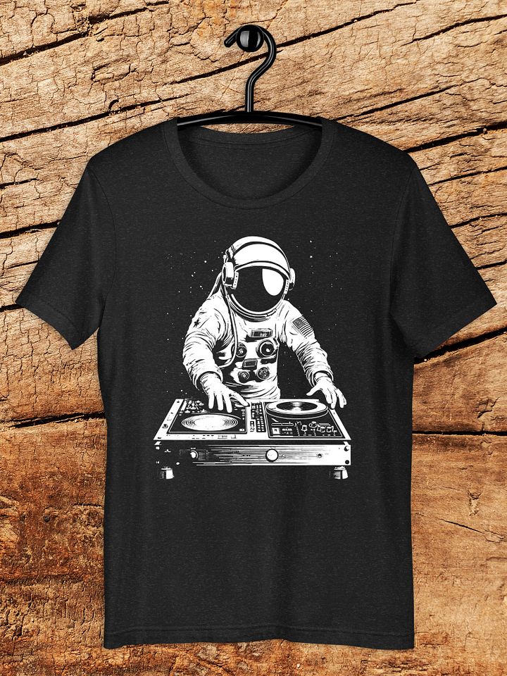 Astronaut DJ Graphic T-Shirt - DJ in Space Tee product image (1)