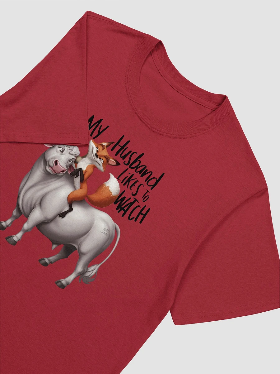 Husband like to watch vixen on a bull shirt product image (13)
