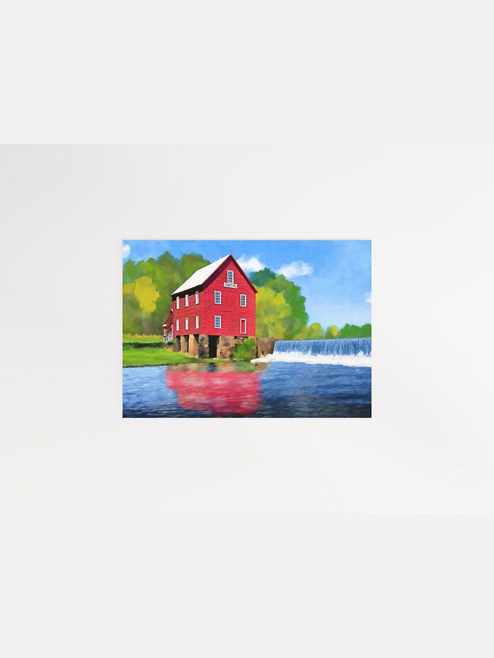 Starr’s Mill – Georgia Matte Poster product image (1)