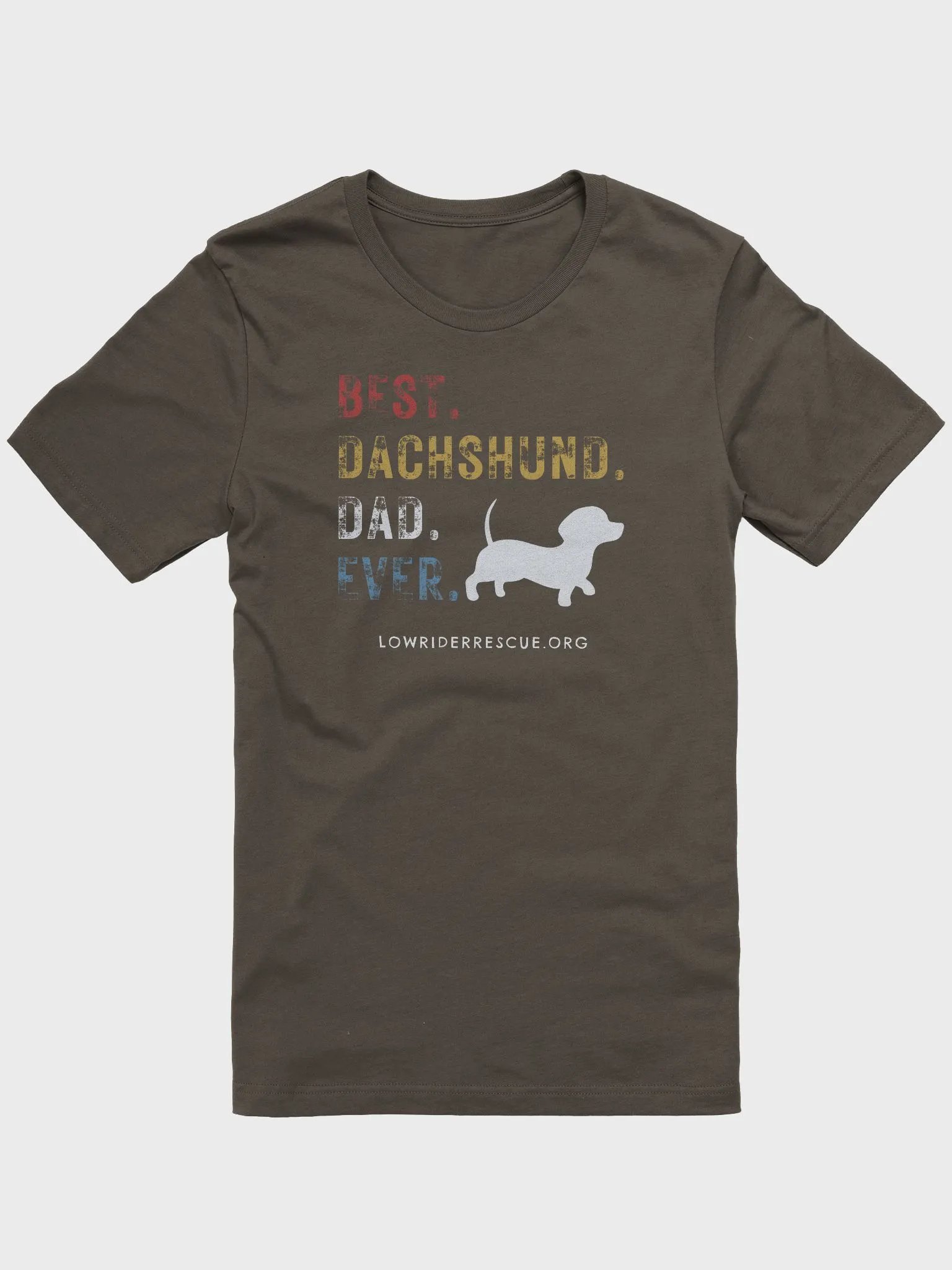Best Dachshund Dad Ever Low Rider Dachshund Rescue product image (4)