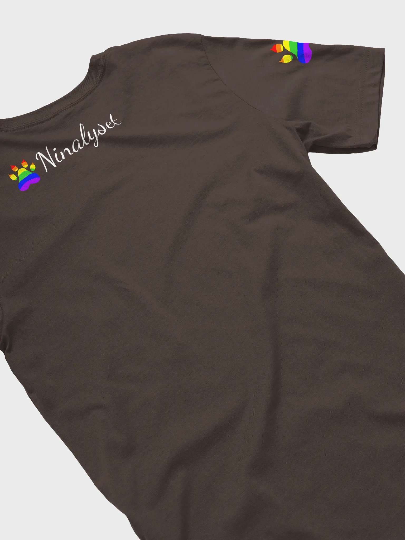 Drawing an acorn T-shirt (White text) product image (44)
