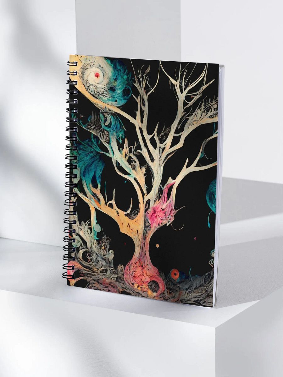 Ethereal Tree Spiral Notebook product image (4)