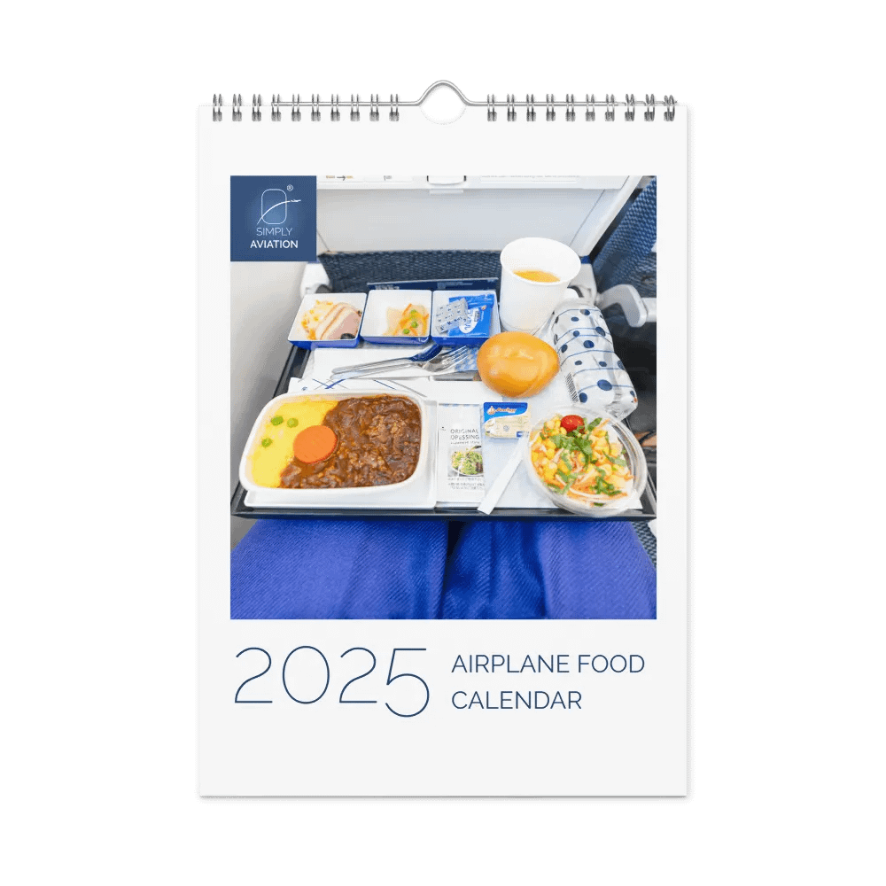 2025 Wall Calendar - Best Of: Airplane Food - (A3 or A4) product image (1)