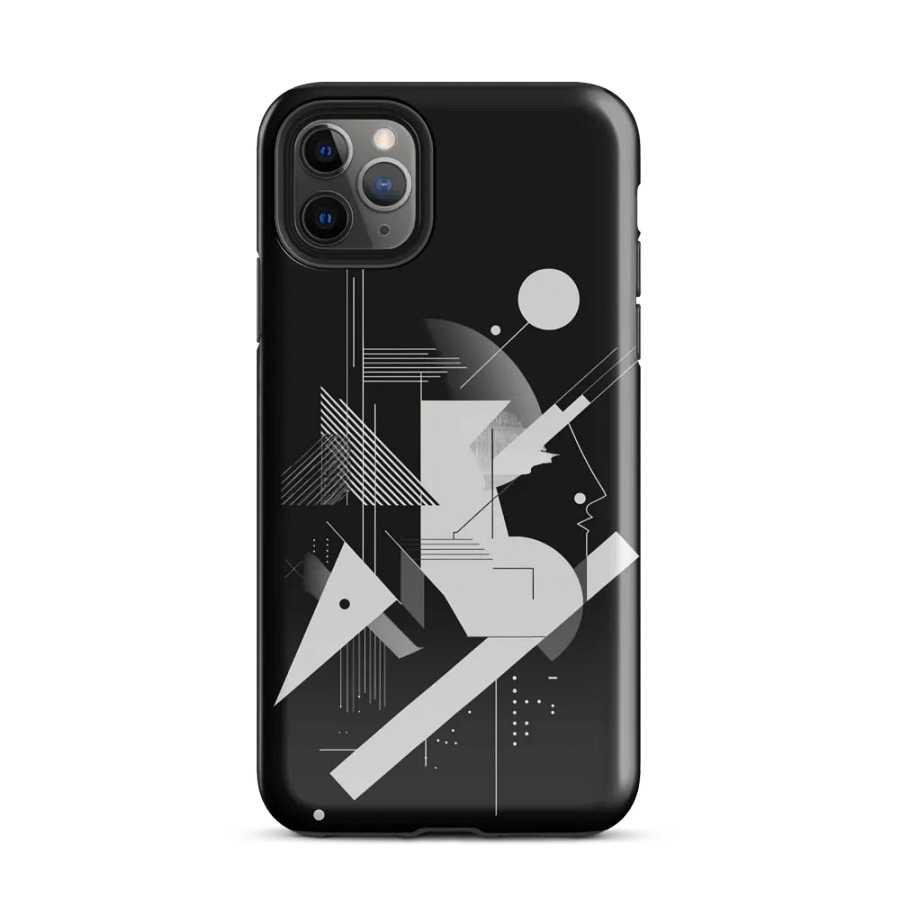 Abstract Persona 001 (Black) (Iphone Tough Case) product image (2)