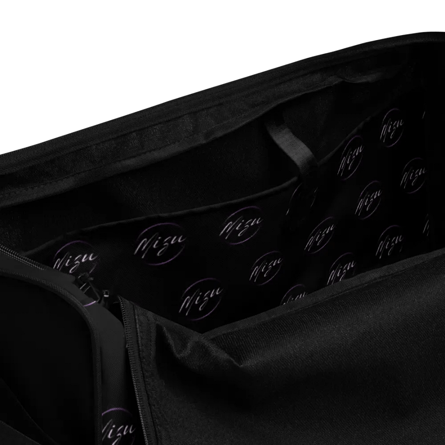 Duffle Bag, Black w/ Patterned Color Logo product image (9)