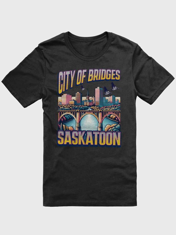 City of Bridges Saskatoon Pelican T-Shirt product image (1)