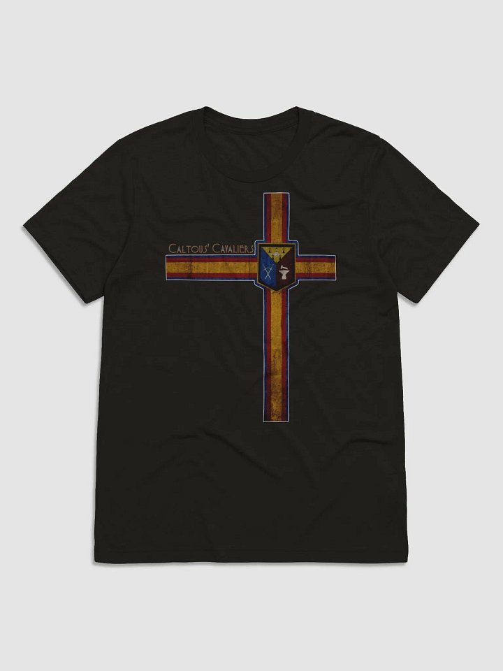 Caltous' Cavaliers cross tee product image (1)