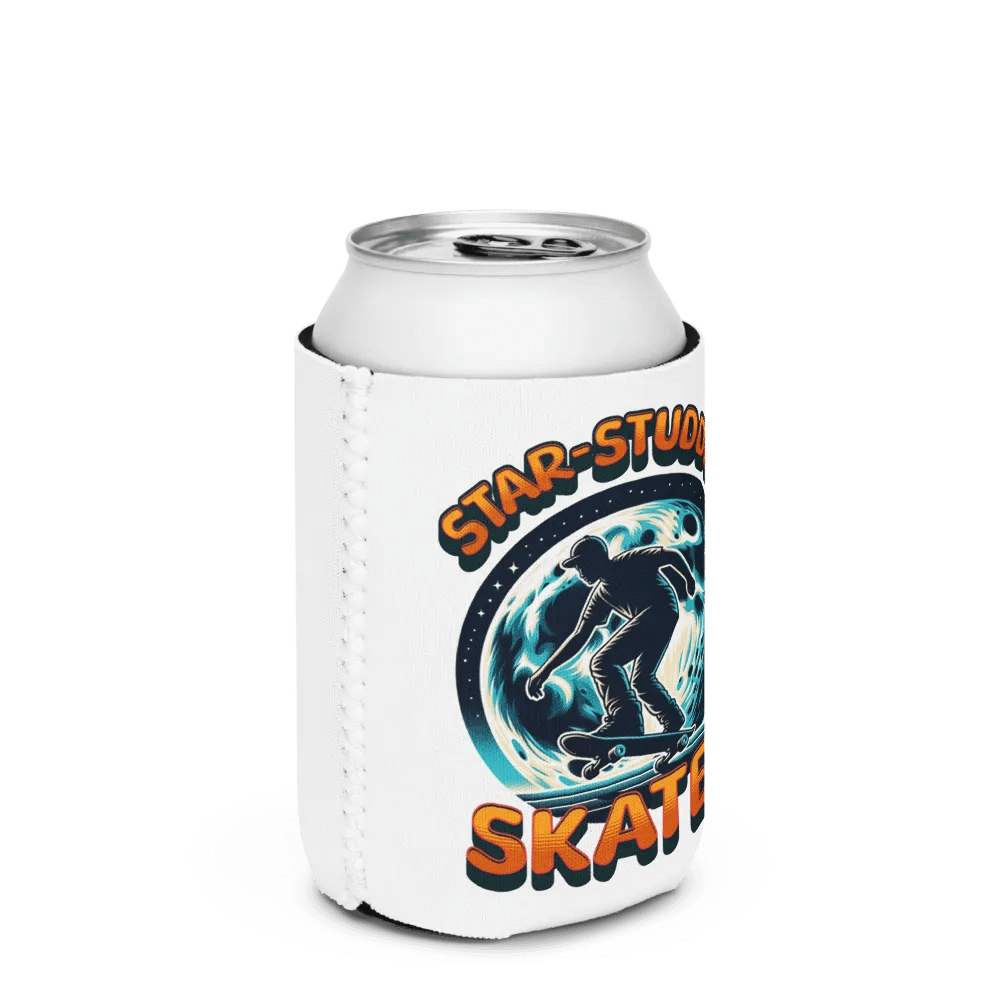 Star-Studded Skater Can Cooler product image (2)