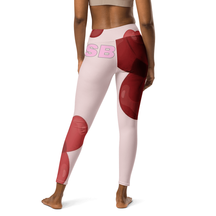 Glossy SexyBaddies Lips Sun-Kissed Yoga Leggings Women product image (2)