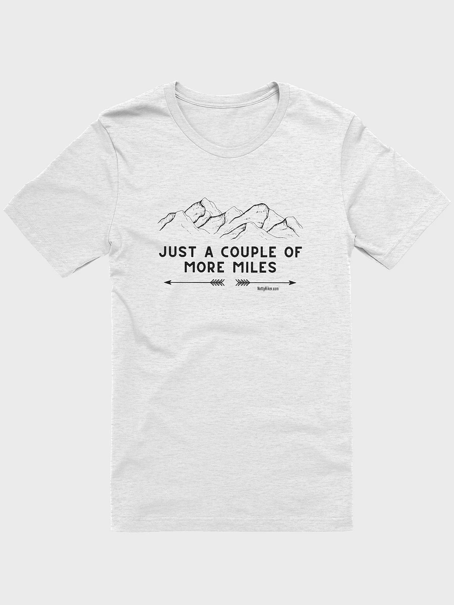 Just a Couple More Miles Light Unisex Jersey Short Sleeve Tee product image (71)