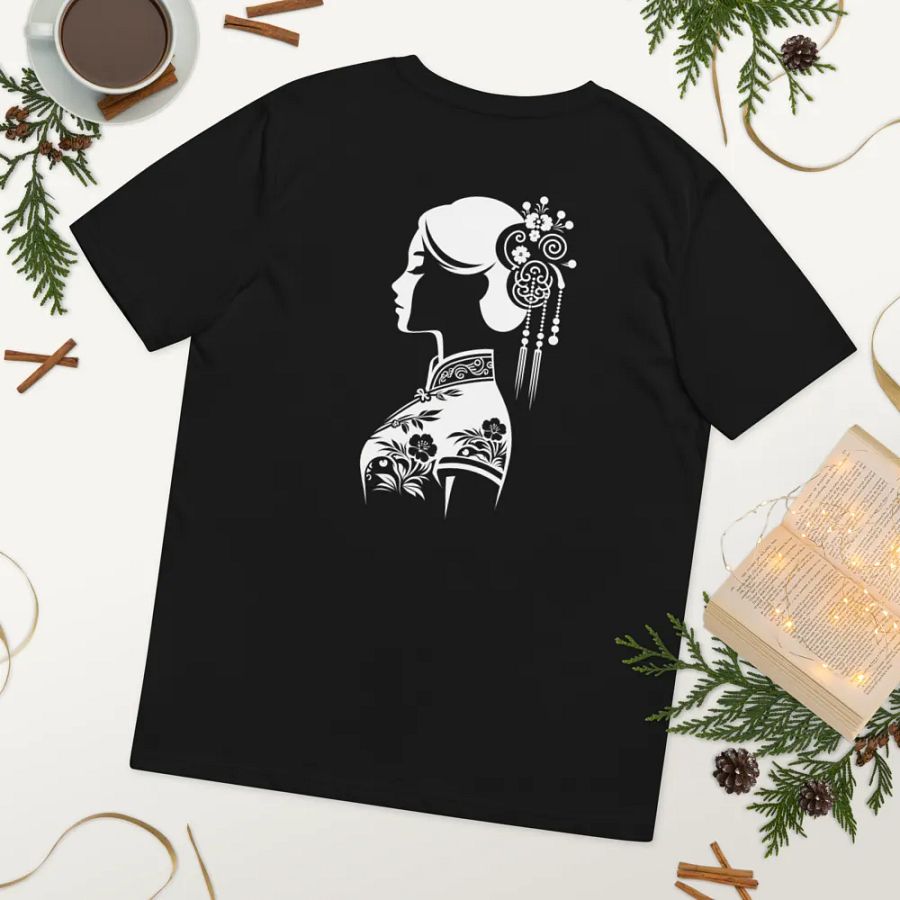 T3 Silhouette Chinese Woman Tee product image (3)
