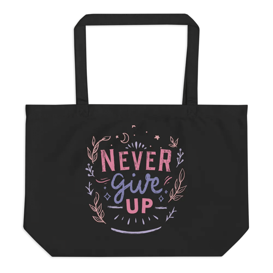 Starry Never Give Up Eco Tote product image (1)