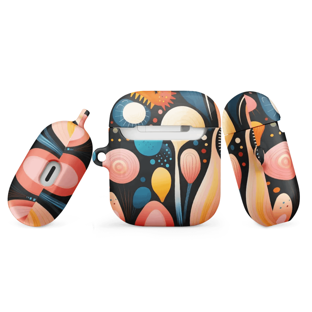 Cosmic Bloom All-Over Print AirPods® Case product image (1)