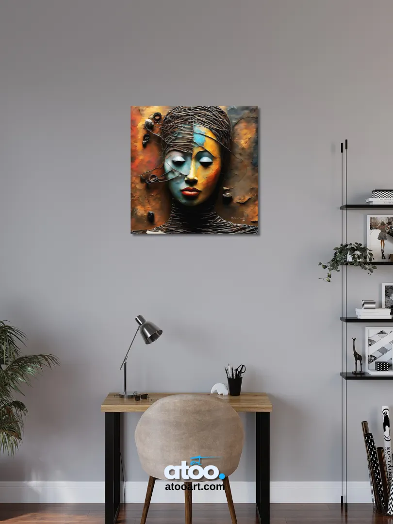 Be Free to Yourself | Before Awakening | Canvas Painting product image (6)