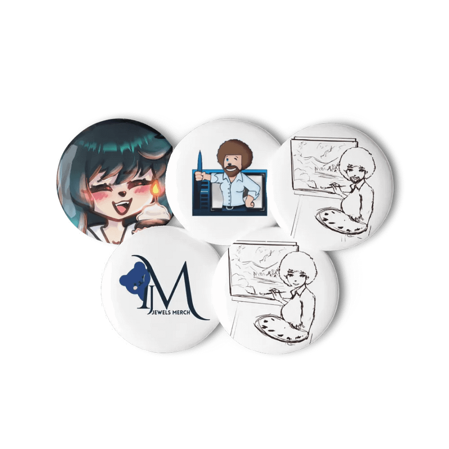 Boob Ross Pins product image (6)