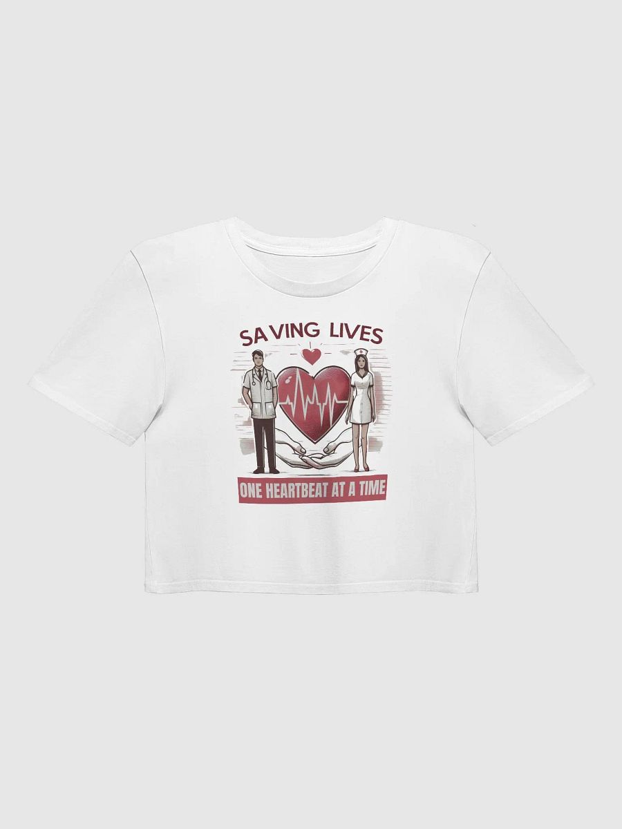 Heartbeat Heroes Women's Crop Top product image (3)