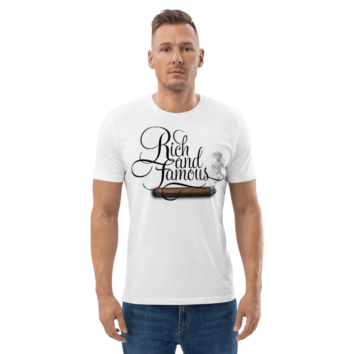 RichandFamous t-shirt with cigar smoke product image (2)