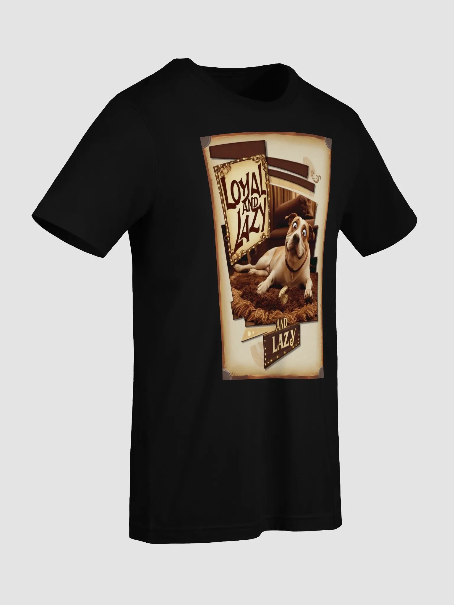 Loyal and Lazy Dog Soft & Stylish Bella+Canvas Tee product image (26)