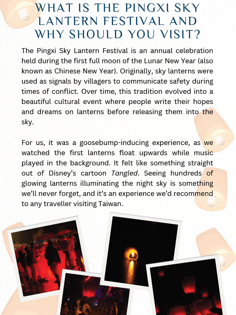 Everything We Wish We Knew Before Going to Pingxi Sky Lantern Festival in Taiwan product image (3)