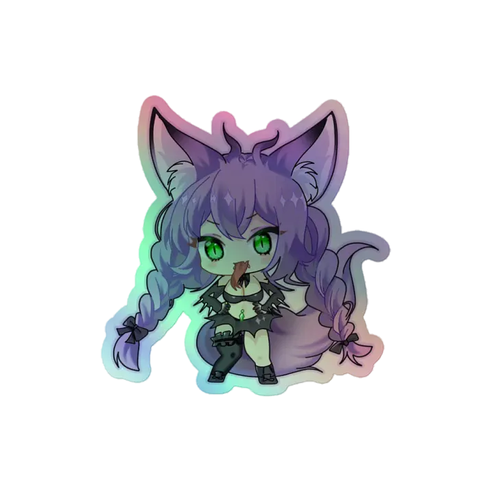 Bratalae Attitude Holographic Sticker product image (2)