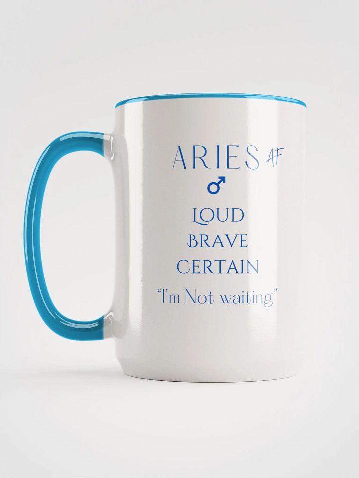 Aries AF Mug Blue Aries AF Mug: Fuel for the Fearless product image (2)