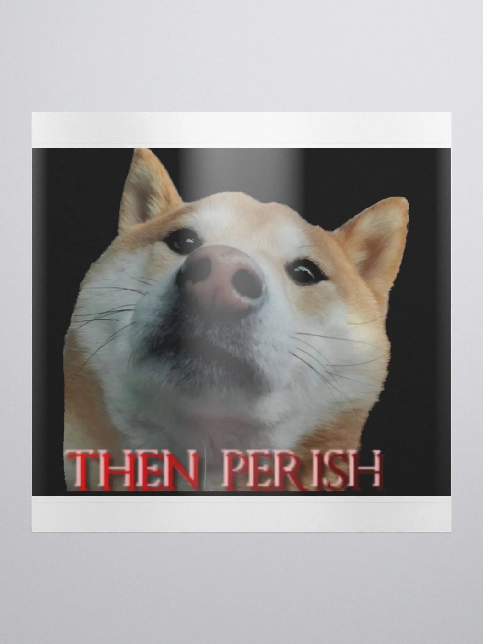Dandelion "THEN PERISH" (Sticker) product image (1)
