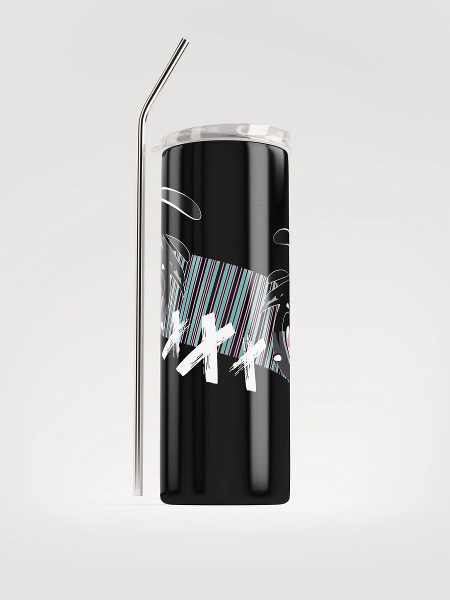 OptimusProcrastinus Eyes Tumbler (Black/White) product image (1)