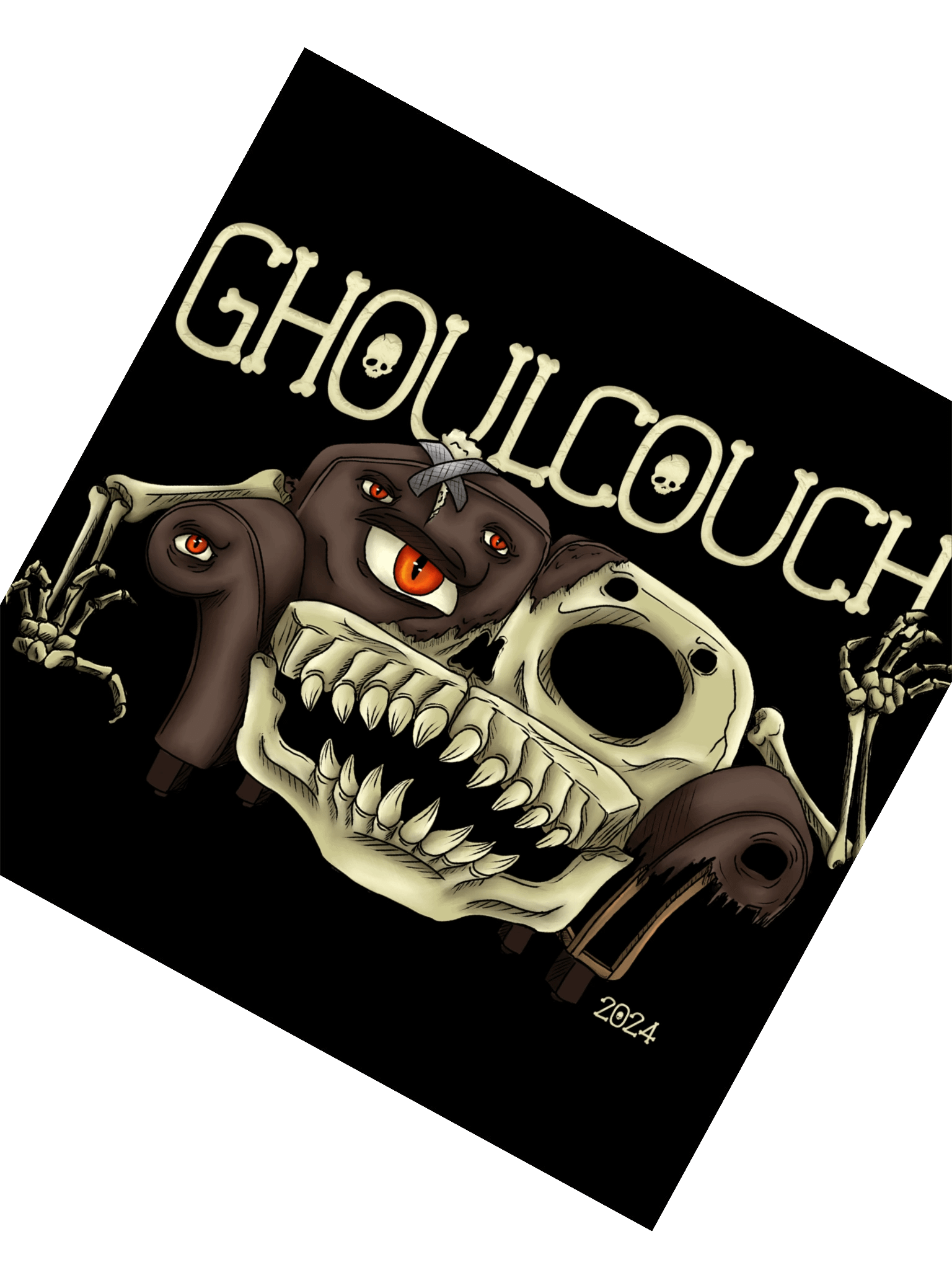 GhoulCouch - Skeleton Edition Sticker product image (2)