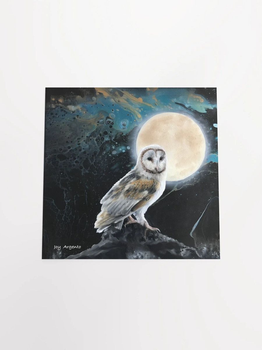 Owl and the Moon Print product image (4)