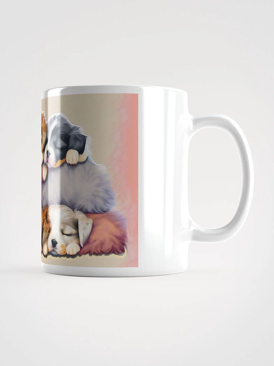 Start Your Day with a Dose of Cuteness: Puppy Pile Mug product image (1)