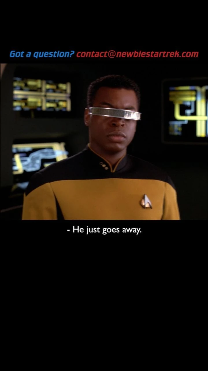 Fake Geordi just walks off set

Catch the full podcast at NewbieStarTrek.com!

Ask us a question at contact@newbiestartrek.co...