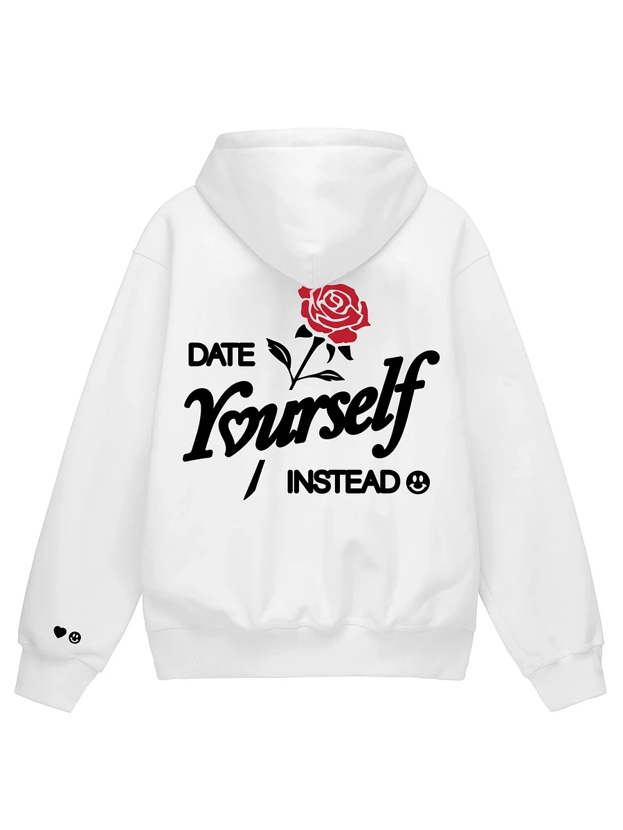 DATE YOURSELF HOODIE - WHITE product image (4)