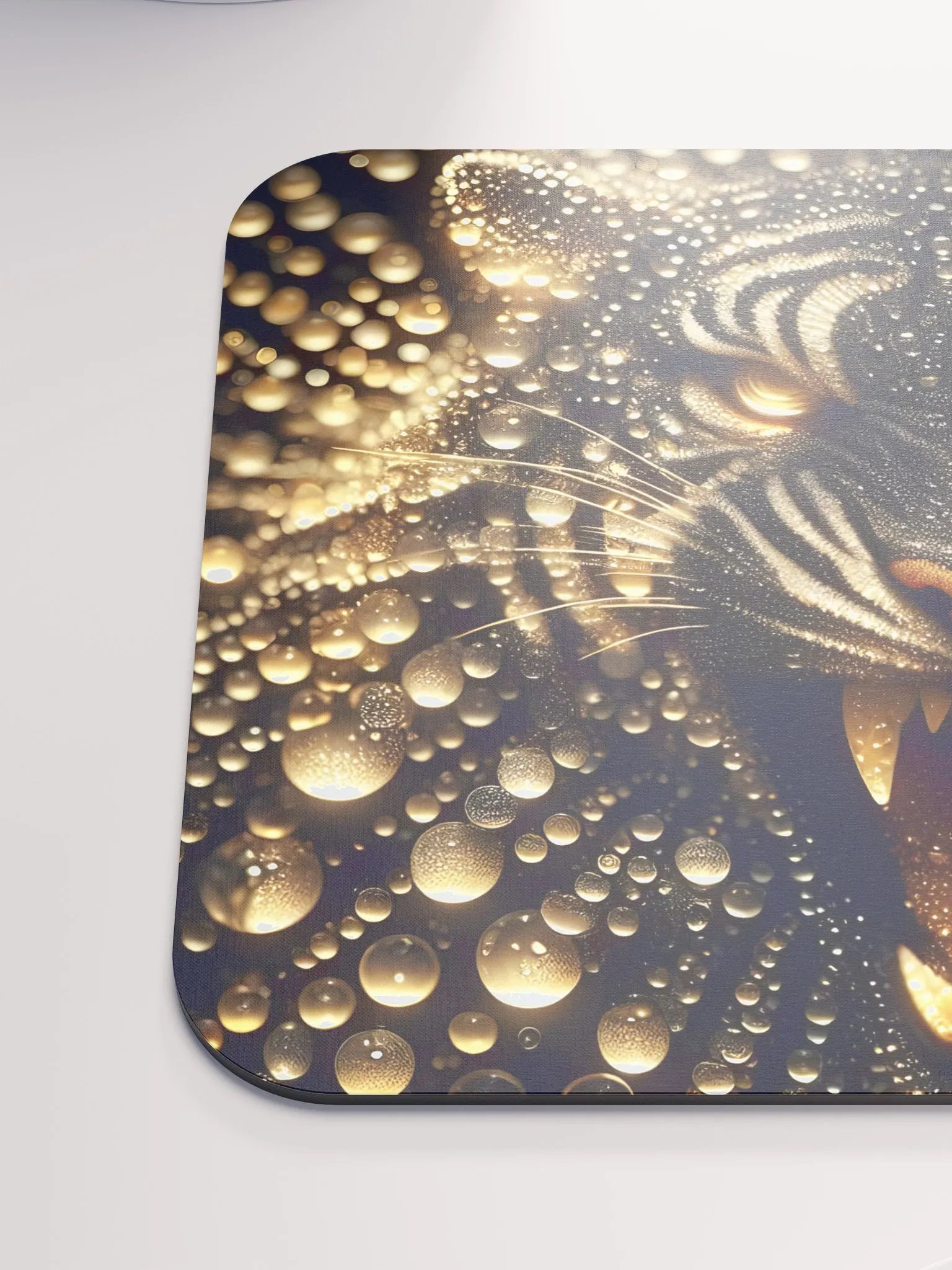 Glittering Tiger Mouse Pad product image (6)