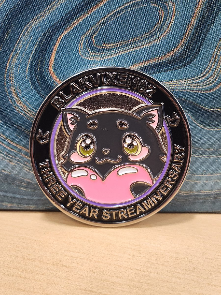 3 Year Streamiversary Coin product image (2)