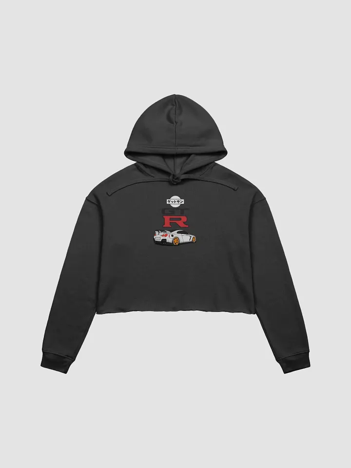 (JDM Wrld) Nissan GTR Cropped Hoodie product image (2)