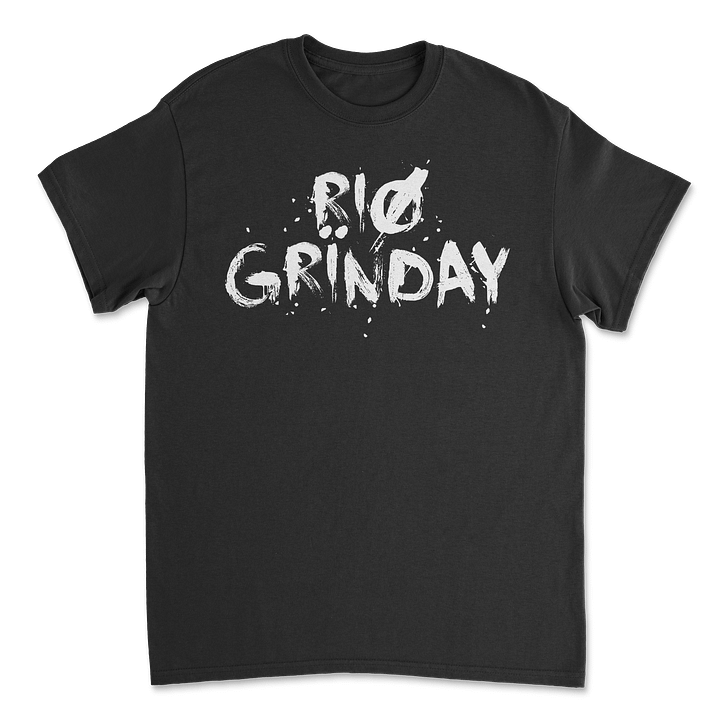 RIO GRINDAY WHITE SCRIPT TEE product image (1)