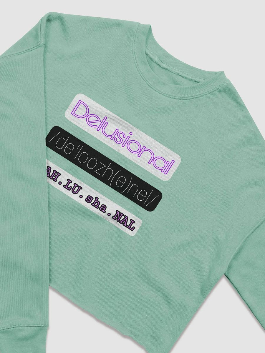 Delusional Crop Top Sweater product image (25)