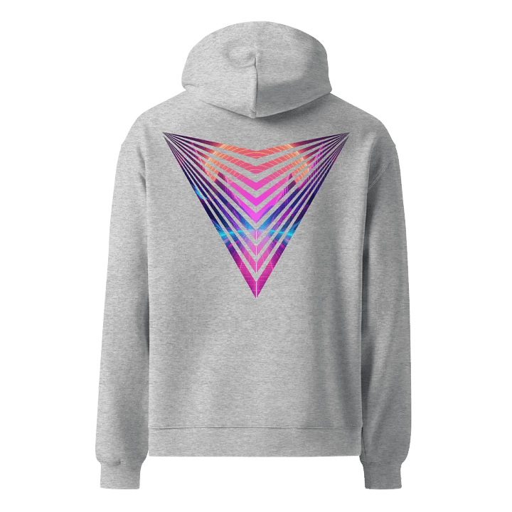 VACIO Retro Vibes Logo Premium Relaxed Fit Hoodie product image (1)