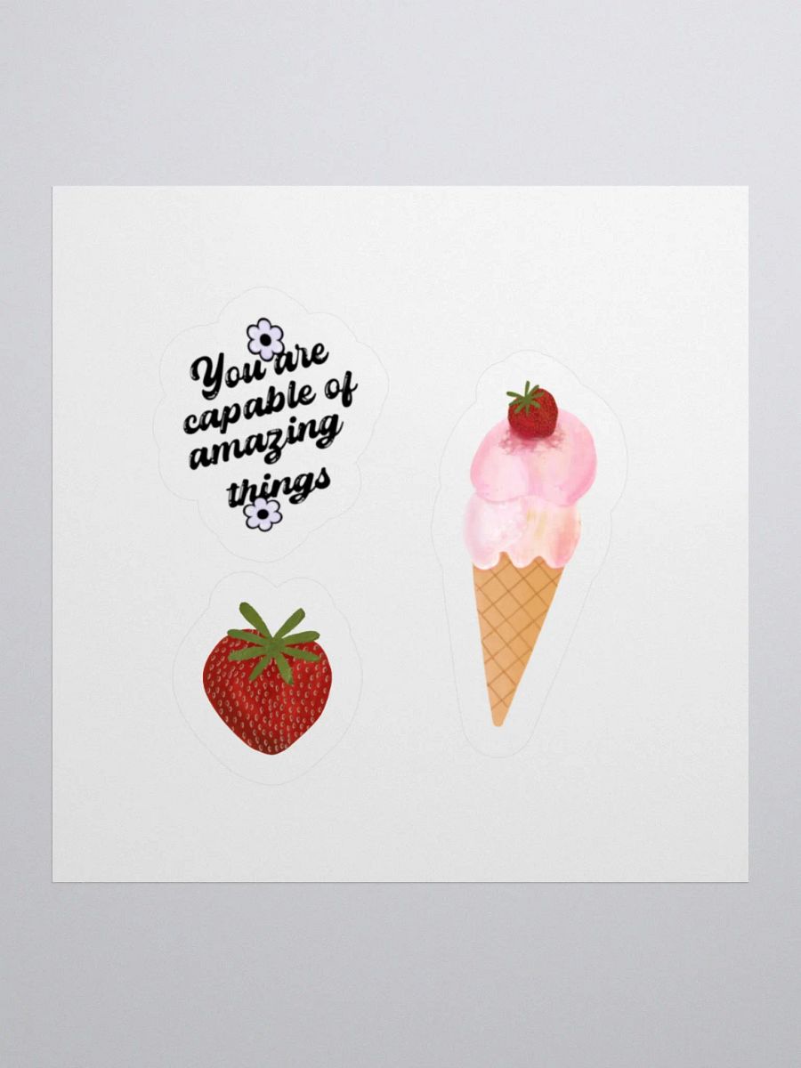 Strawberry Mini Stickers product image (2)