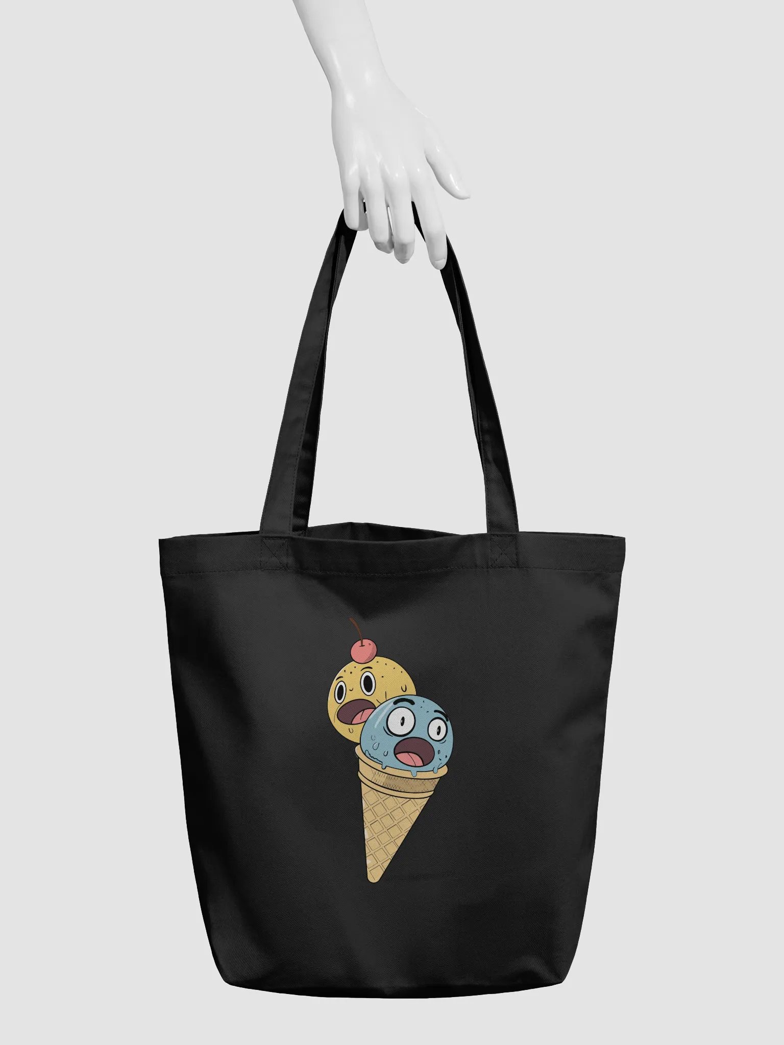 Double Scoops Surprise Eco-Friendly Tote Bag product image (5)