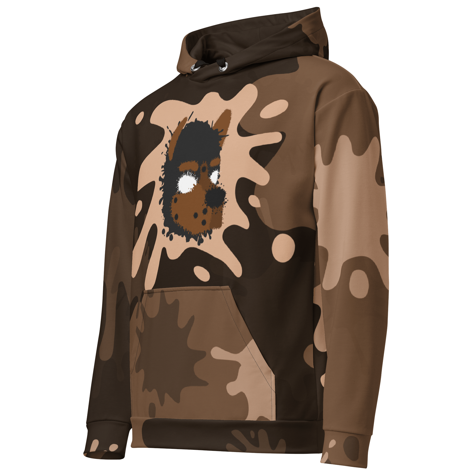Chaos Splatter Hoodie - Brown product image (2)