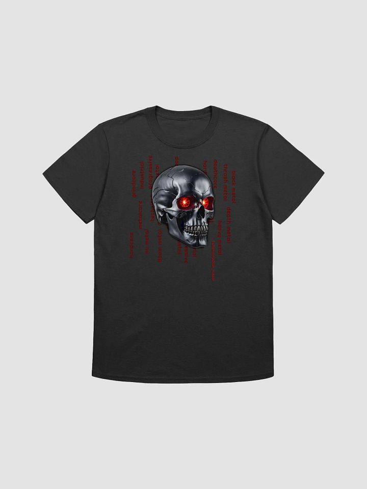 Channel Emote T-Shirt: Black Skull product image (2)