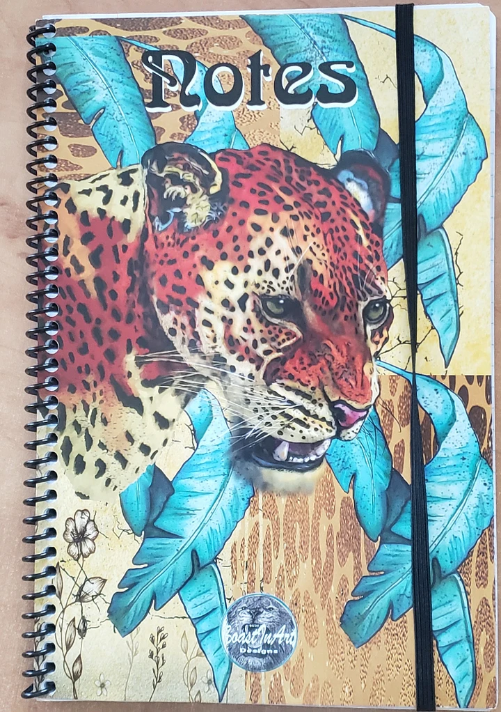 Leopard Print Notes Notebook Lined Coil product image (1)