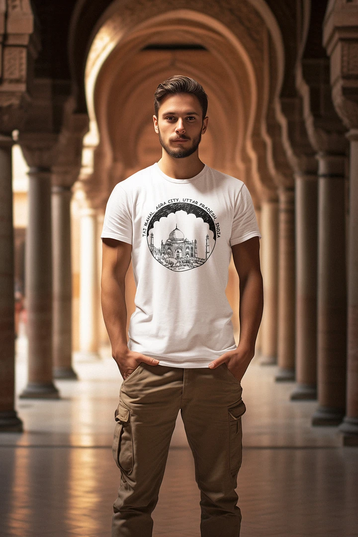 Taj Mahal Agra City Uttar Pradesh India T-Shirt product image (1)