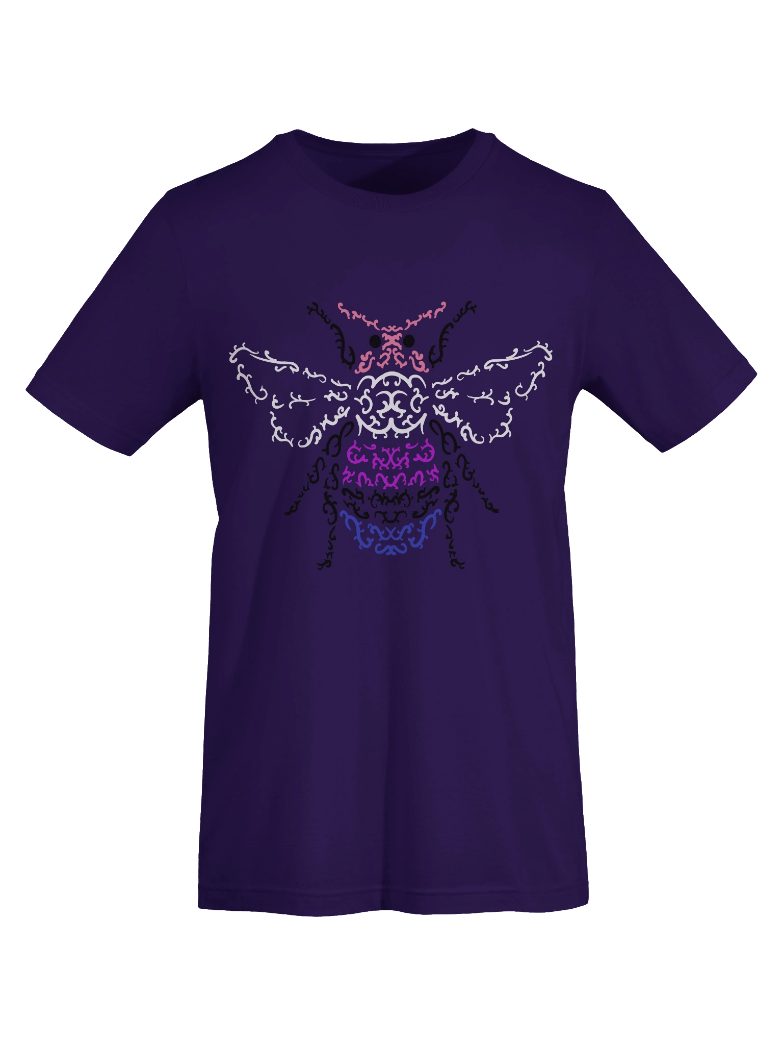Genderfluid Stripes Bumblebee Graphic Tee product image (32)