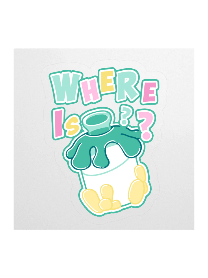 WHERE is Milk?? Stickers product image (2)