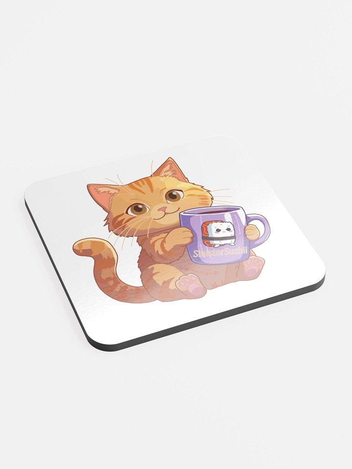 SinisterSushii Coffee Cat Coaster product image (2)
